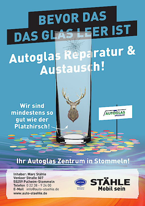 Stähle - Ihr Autoglas- Zentrum in Pulheim Stommeln